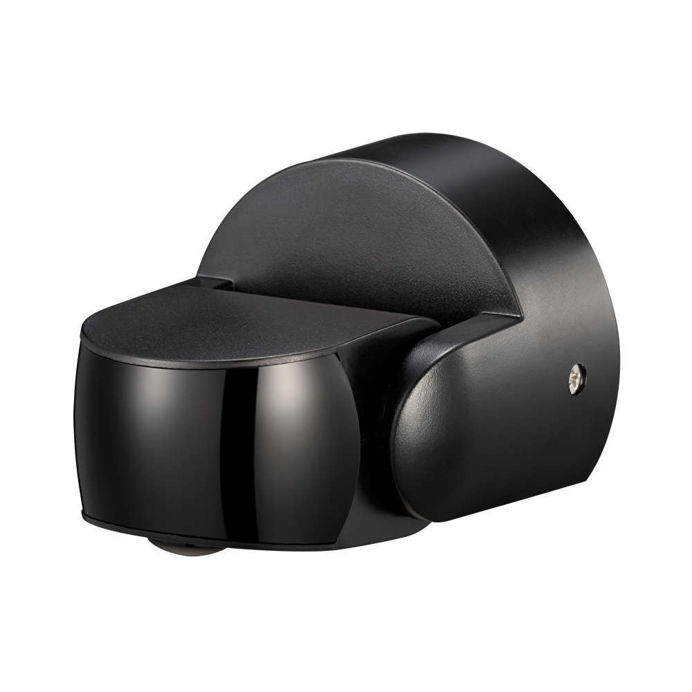 Ultralux PIR сензор за движение за открит монтаж с черна леща 9м, IP65