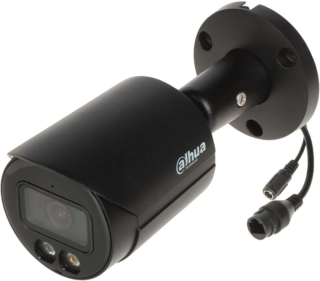 4MP IP Full Color булет камера Dahua IPC-HFW2449S-S-IL-0280B Black