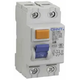 Chint NL1-63 RCCB модулна ДТЗ 2P/40A,30mA,6kA,AC230V