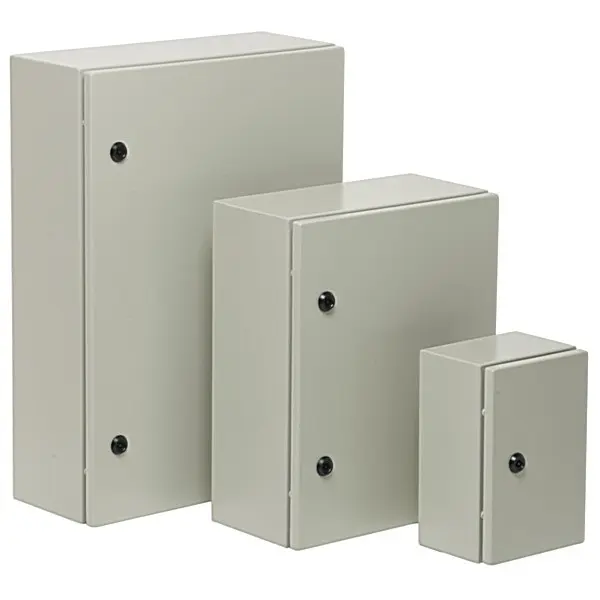 SBOX метално табло 400х300х200 IP66 с плоча