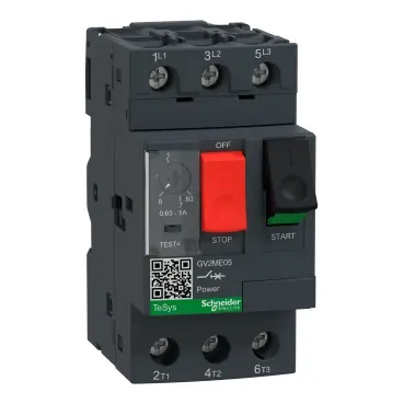 Моторна защита Schneider 0,63-1А 0.25kW 3P