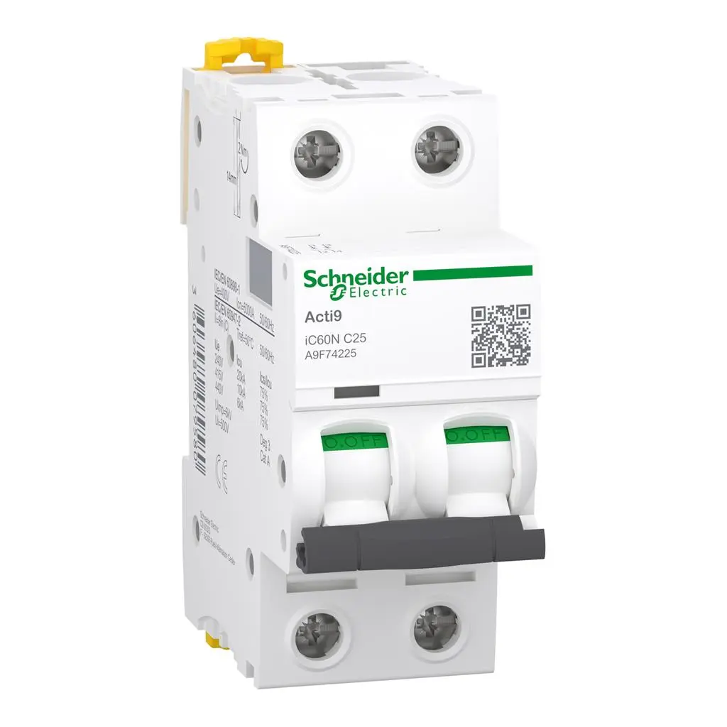 ПРЕКЪСВАЧ/разединител Schneider IC60N 2P 25A