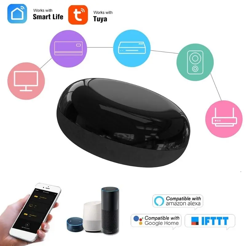 Универсално дистанционно IR+RF433/315MHz Tuya/SmartLife S11