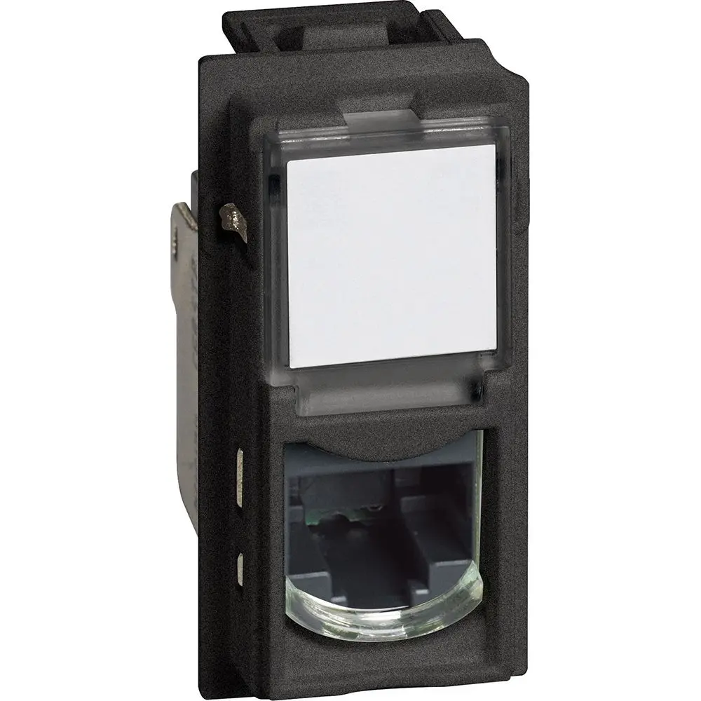 Компютърна 1xRJ45 Cat.5e UTP 1M,черен Living NOW