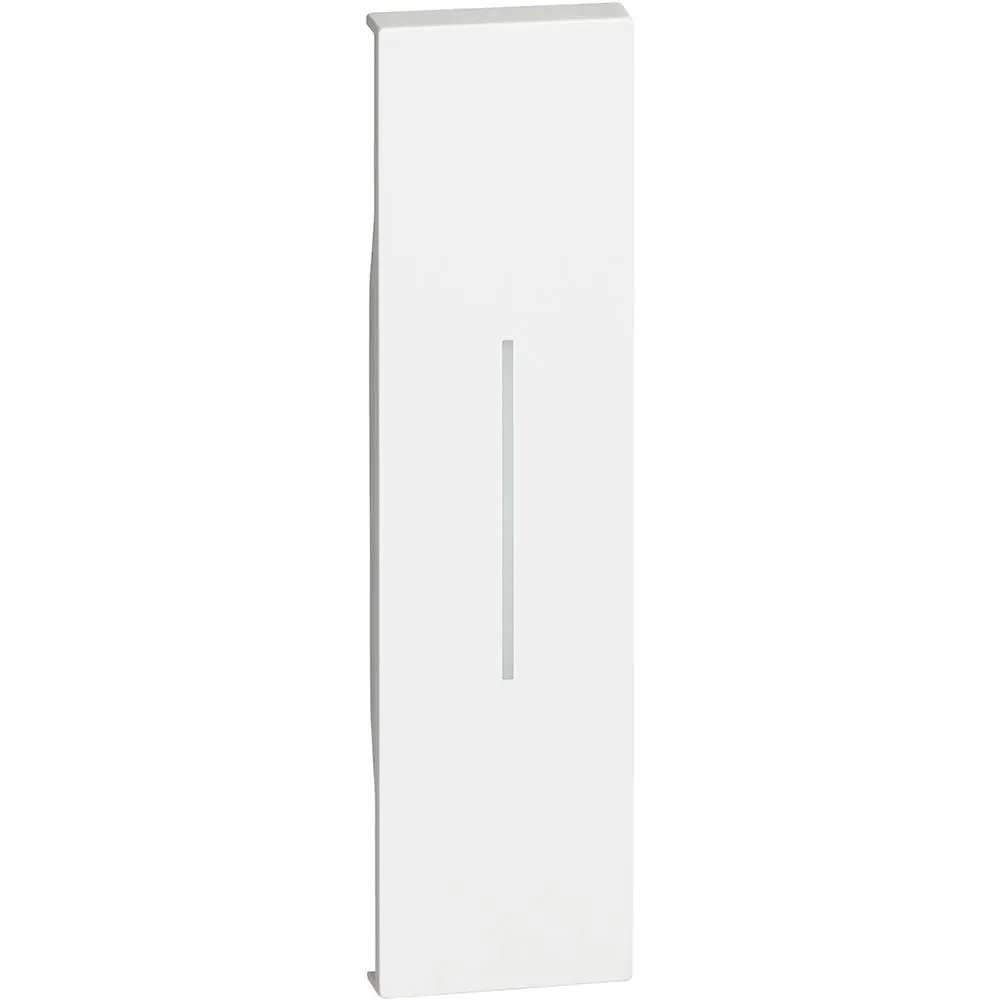 Лицев панел за бутон 1 мод,бял за K4001,K4003,K4004,K4005 Living NOW