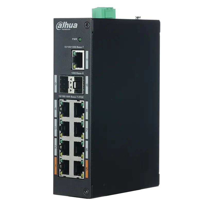 11-портов POE суич DAHUA PFS3211-8GT-120-V2