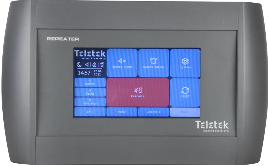 Повторителен панел Teletek за SIMPO и IRIS