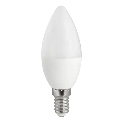 LED ЛАМПА Ultralux КОНУС 7W, E14, 4000K, 220-240V AC, НЕУТРАЛНА СВЕТЛИНА