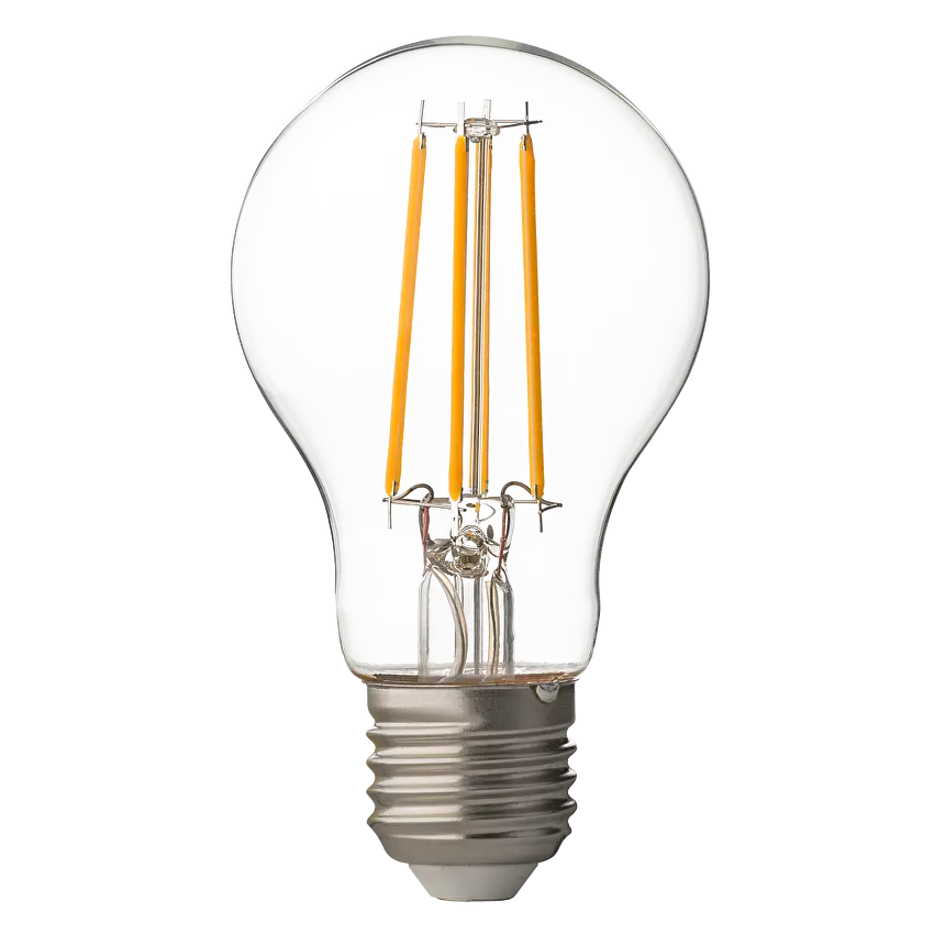 LED димиращ filament крушка Ultralux 8W E27 2700K