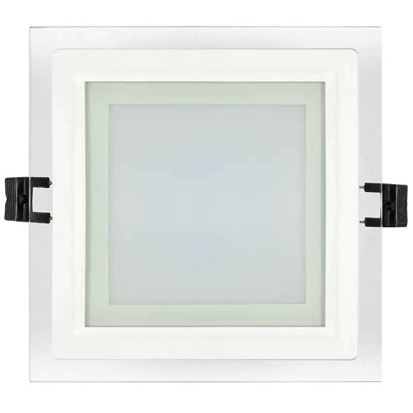 LED СТЪКЛЕН ПАНЕЛ ЗА ВГРАЖДАНЕ Ultralux КВАДРАТ, 18W, 4200K, 220-240V AC, IP44