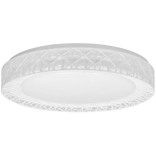 LED ПЛАФОНИЕРА Ultralux С ДЕКОРАТИВЕН РИНГ 24W 4200K 220-240V, НЕУТРАЛНА СВЕТЛИНА, КРЪГ
