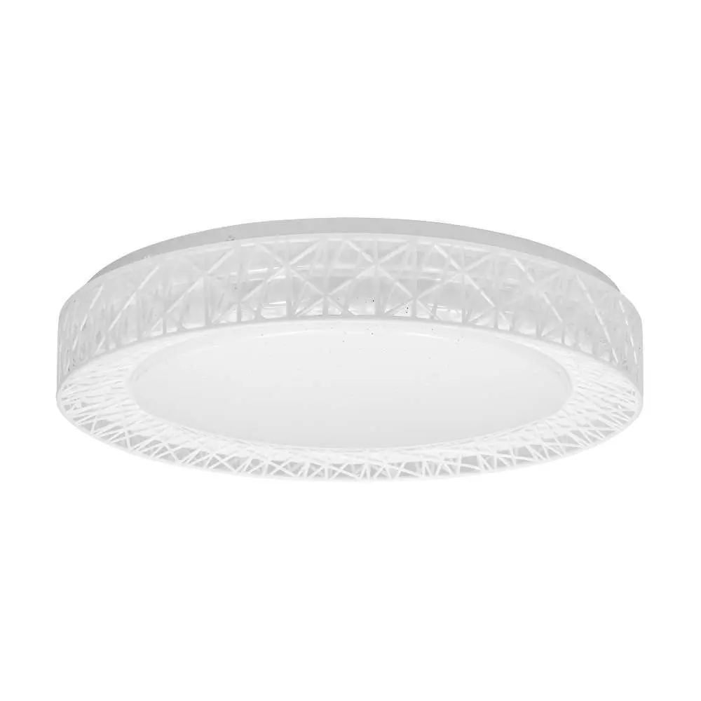 LED ПЛАФОНИЕРА Ultralux С ДЕКОРАТИВЕН РИНГ 36W, 4200K, 220-240V AC, НЕУТРАЛНА СВЕТЛИНА, КРЪГ