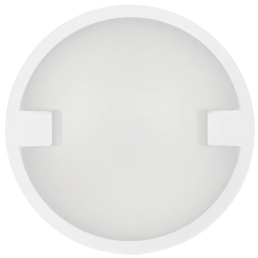 LED плафониера ULTRALUX,кръг,18W,бяла,IP65