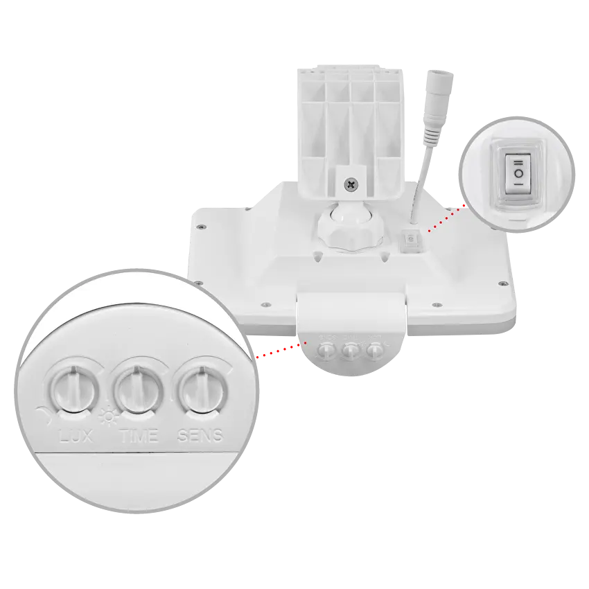 СОЛАРЕН LED ПРОЖЕКТОР Ultralux С PIR ДАТЧИК ЗА ДВИЖЕНИЕ 11W, 5000K, IP54 - Image 2