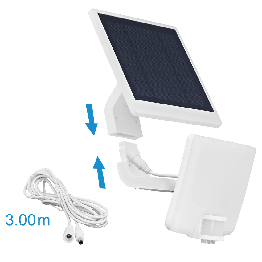 СОЛАРЕН LED ПРОЖЕКТОР Ultralux С PIR ДАТЧИК ЗА ДВИЖЕНИЕ 11W, 5000K, IP54 - Image 3