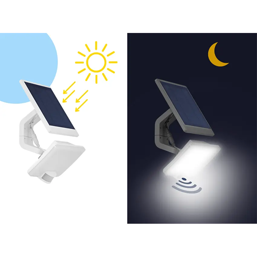 СОЛАРЕН LED ПРОЖЕКТОР Ultralux С PIR ДАТЧИК ЗА ДВИЖЕНИЕ 11W, 5000K, IP54 - Image 6