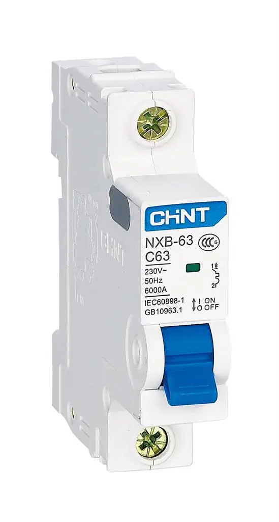 Chint NXB-63 Модулен автоматичен прекъсвач 1P C6A 6kA