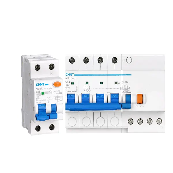 Chint RCBO NB1L-63 Модулен прекъсвач с ДТЗ 1P+N C50A,30mA,6kA