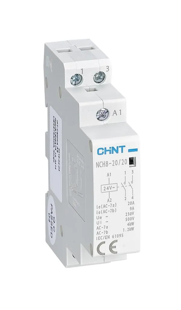 Chint NCH8-20/20 Модулен контактор 2P 20A(2NO) 230V