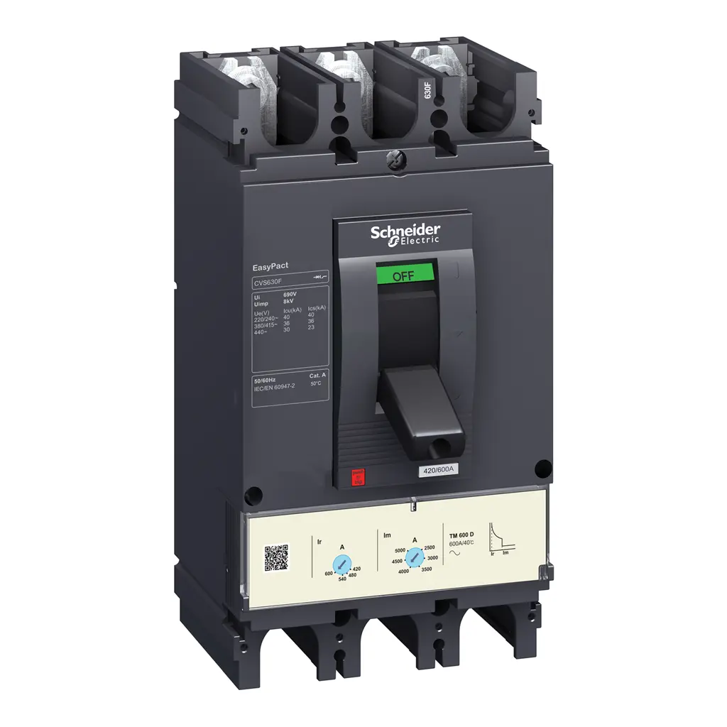 Автоматичен прекъсвач Schneider CVS 630F TM600D 3P3D
