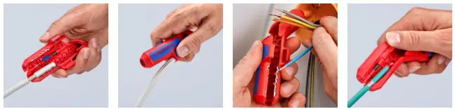 Knipex Забелвачка/стрипер ErgoStrip 8 - 13 мм; 0,2 - 4 мм2