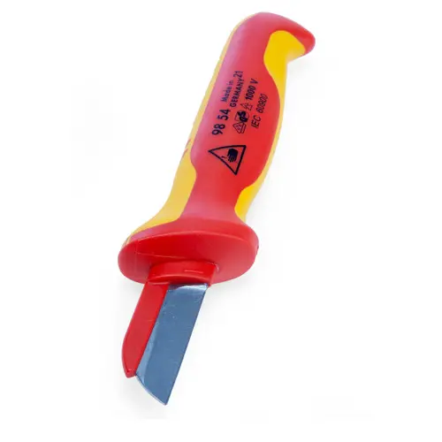 Knipex Изолиран нож за кабели с предпазител
