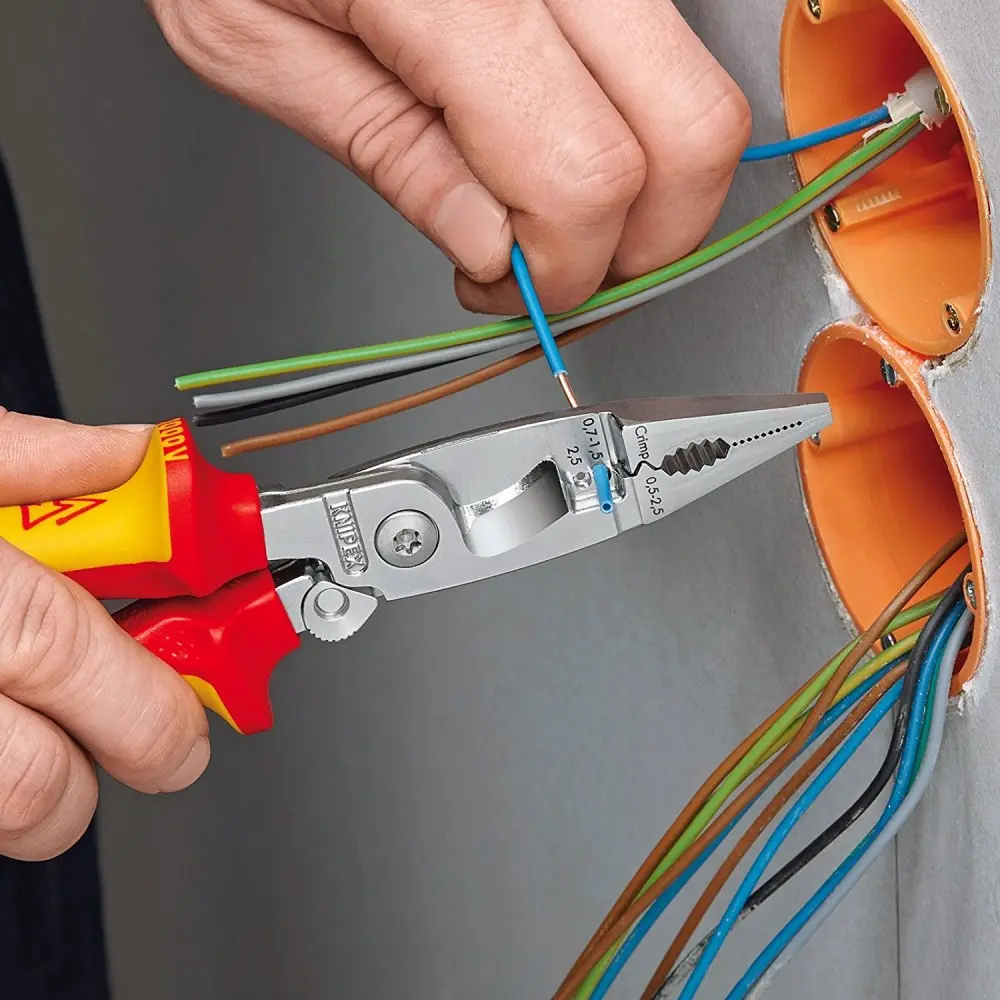 Knipex Изолирани комбинирани клещи "Електро" - Image 3