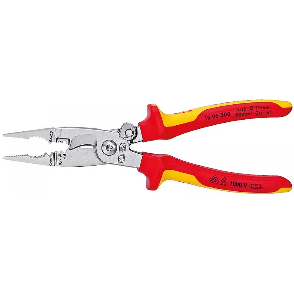Knipex Изолирани комбинирани клещи "Електро" - Image 4