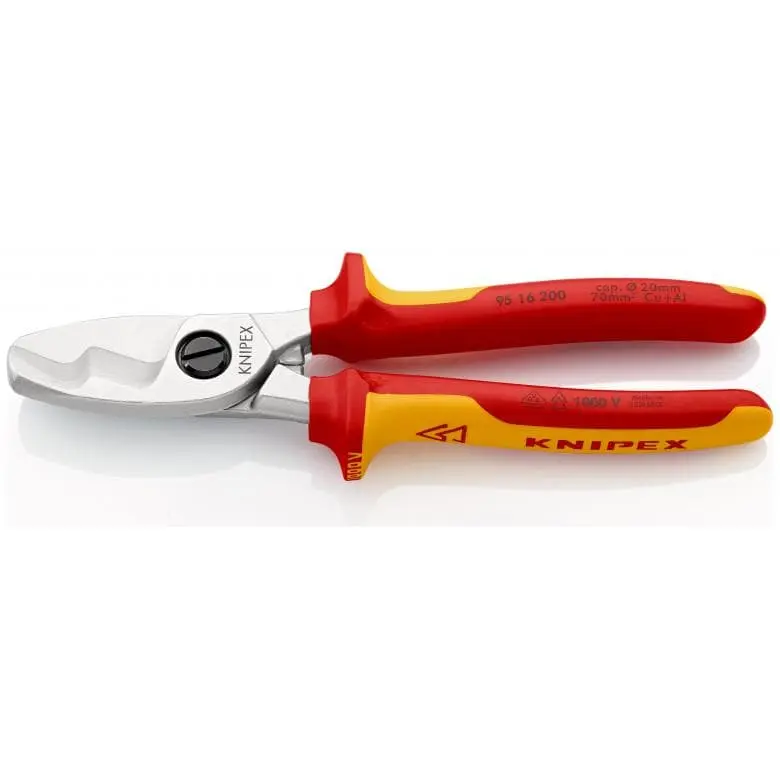 Knipex Ножица за кабели Knipex до 70мм2, изолирана