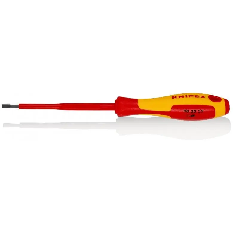 Knipex Отвертка 0.6 х 3.5 х 100 мм, изолирана