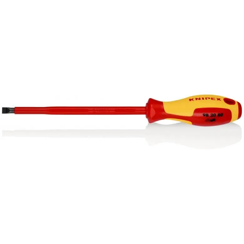 Knipex Отвертка 1.2 х 8.0 х 175 мм, изолирана