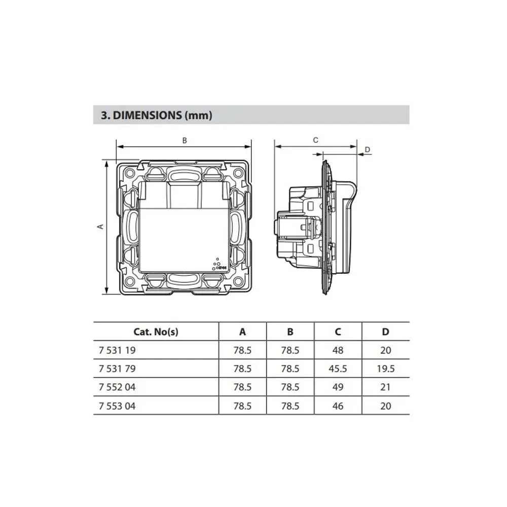 Контакт шуко бял, Valena Life IP44 16A 250A