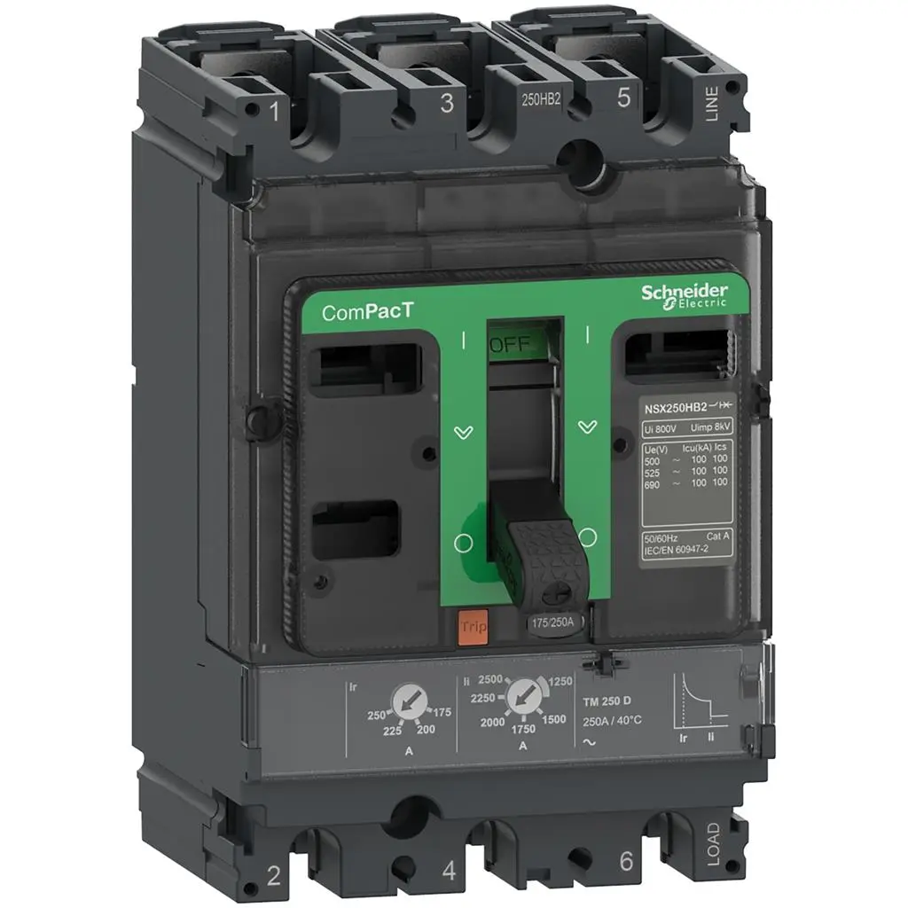Автоматичен прекъсвач Schneider NSX250B 25kA AC 3P3D 160A TM D