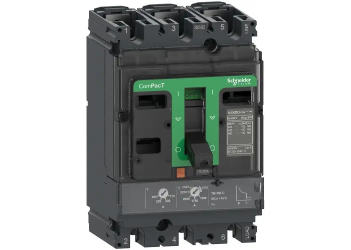 Автоматичен прекъсвач Schneider NSX250B 25kA AC 3P3D 250A TM D
