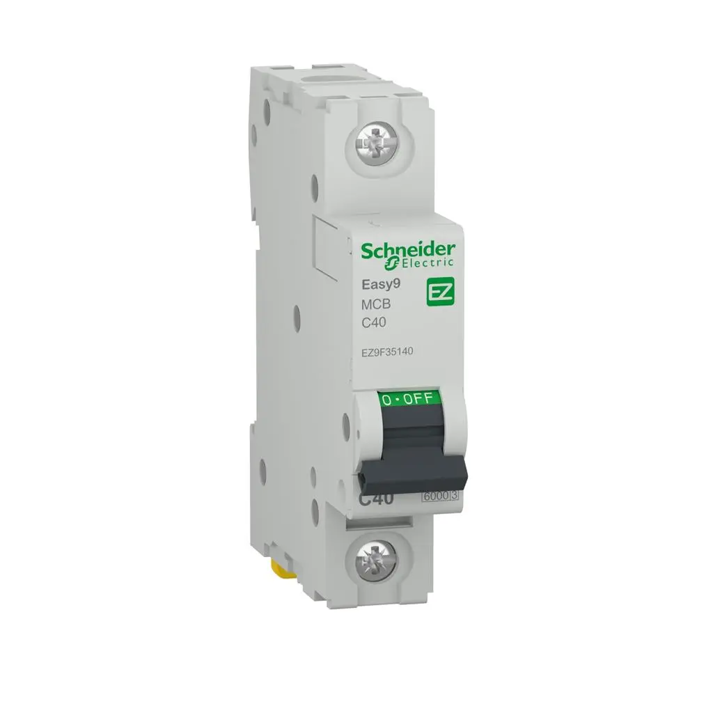 Автоматичен прекъсвач Schneider EASY9 1P крива C 6kA 40A