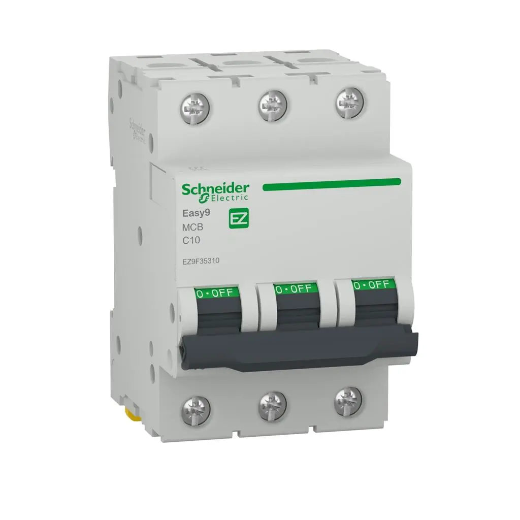 Автоматичен прекъсвач Schneider EASY9 3P крива C 6kA 63A