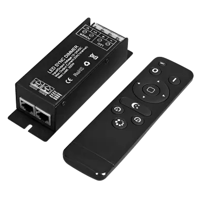 RF контролер Ultralux за едноцветно LED осветление 300W, 25A, 12-24V DC