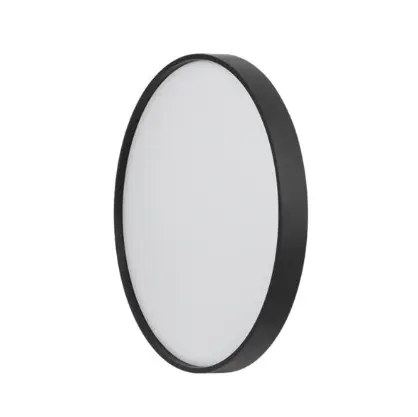 LED Slim плафониера CCT, черна, 50W