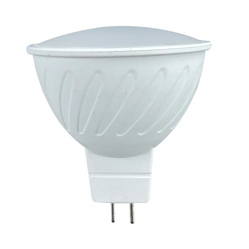 LED Лампа луничка Ultralux 3W, 3000K, 280lm, GU5.3, 12V DC, ТОПЛА СВЕТЛИНА