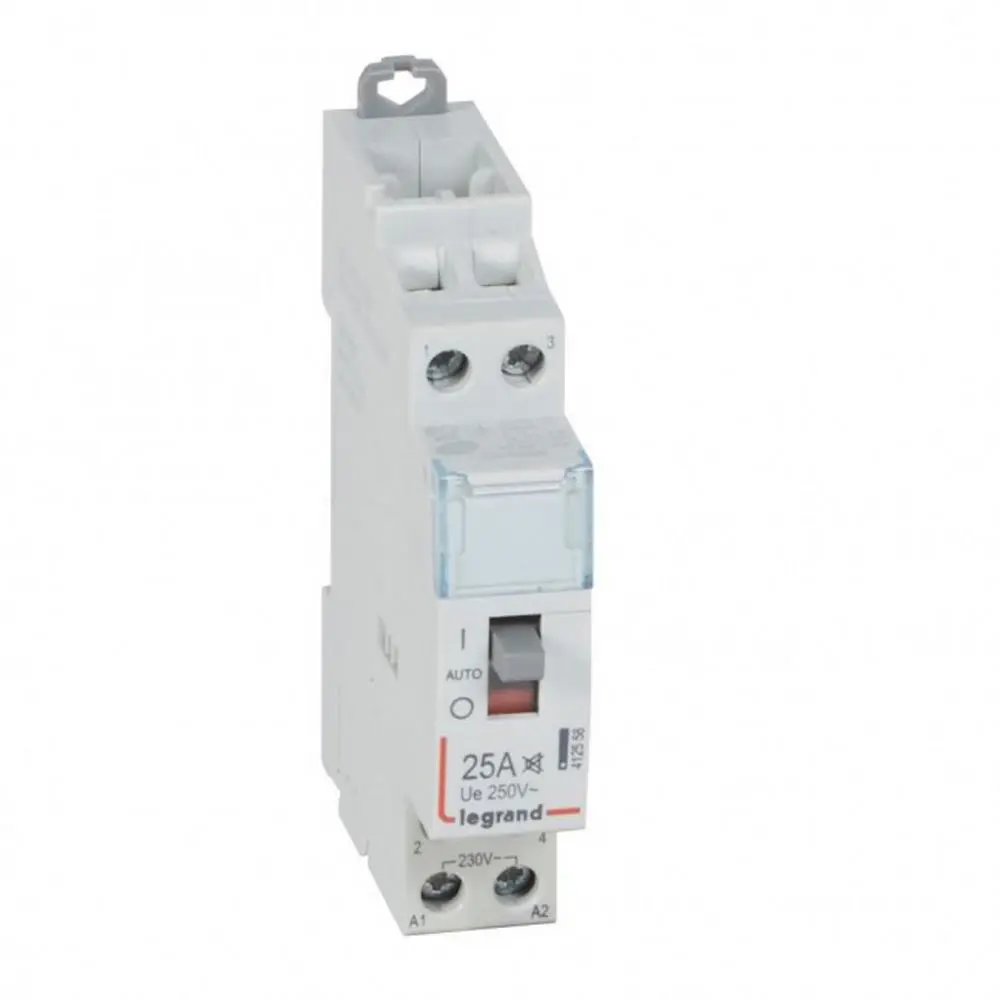 Модулен контактор 25A 2NO 230VAC с ръкохватка тих - Legrand CX3