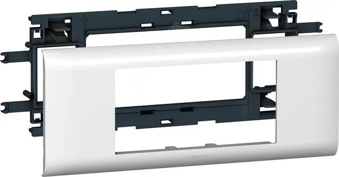 Клип рамка 4 модула NEW za 85mm, капак DLP Legrand