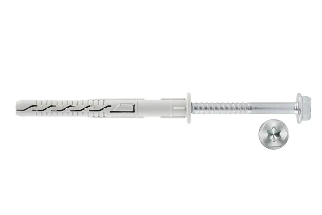 Дюбел за тухла+винт Шестостен KLIMAS TORX/WM/KPR-FAST-10х80K