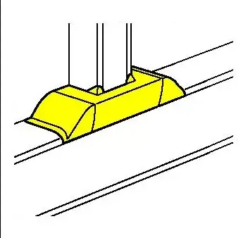 Плоско съединение Т-образно DLP 80X50x34mm 50х80