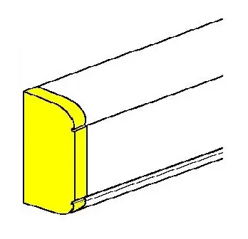 Капаче крайно 35-50х80 DLP