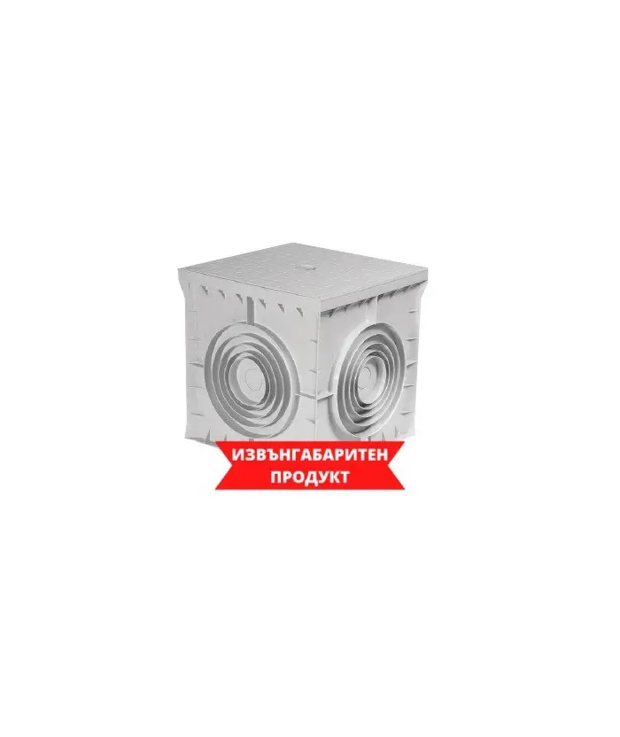 Ревизионна PVC кутия 400х400х400