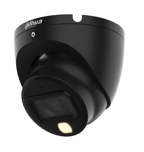 2 MP HDCVI 4в1 куполна камера Dahua HAC-HDW1200TLM-IL-A-0280B-S6 BLACK