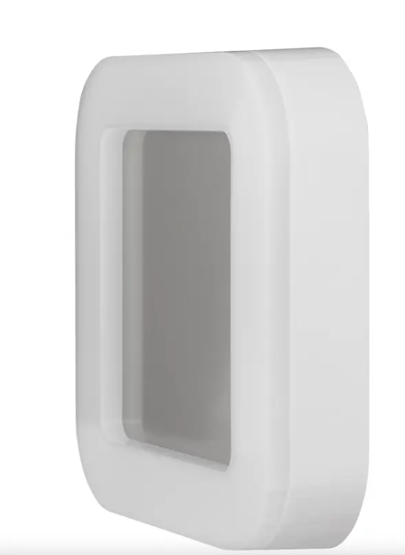 LED водоустойчива плафониера квадрат, бяла, 24W, 4000K, 220-240V AC, неутрална светлина, IP65 - Image 2