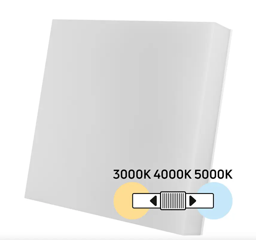 LED плафониера 18W/24W/30W, CCT 3000K/4000K/5000K, IK08, IP54