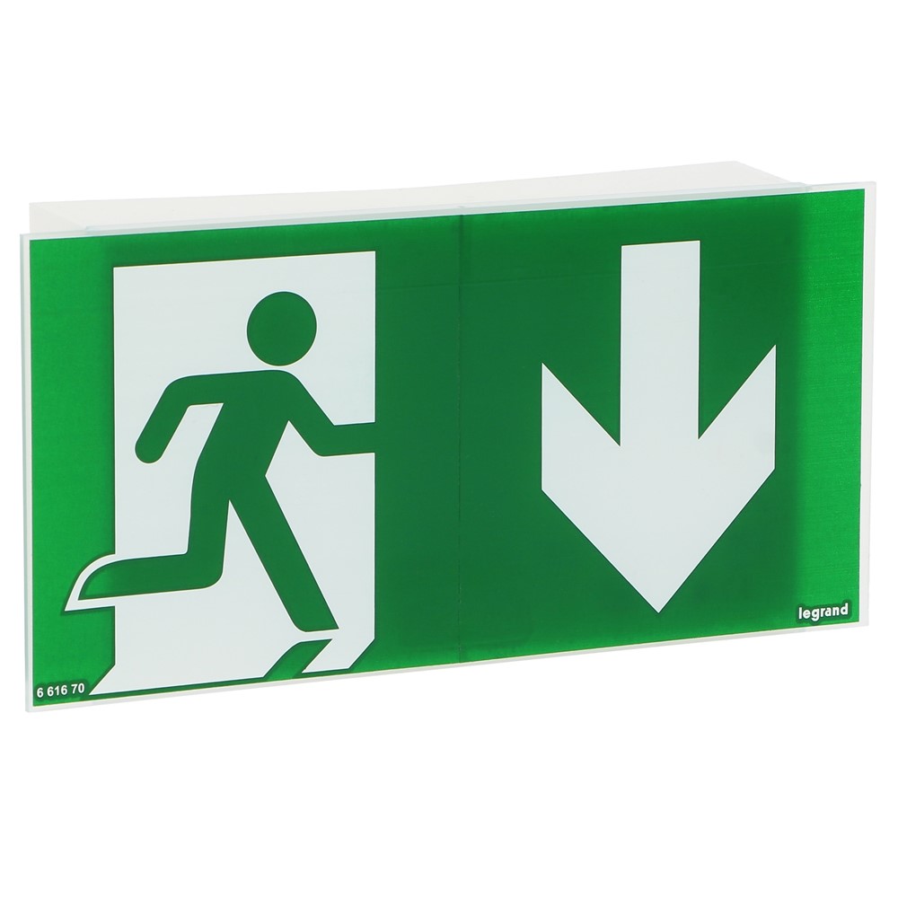 Авариен осветител/EXIT Legrand X-light 180 100lm, 1h, IP42 