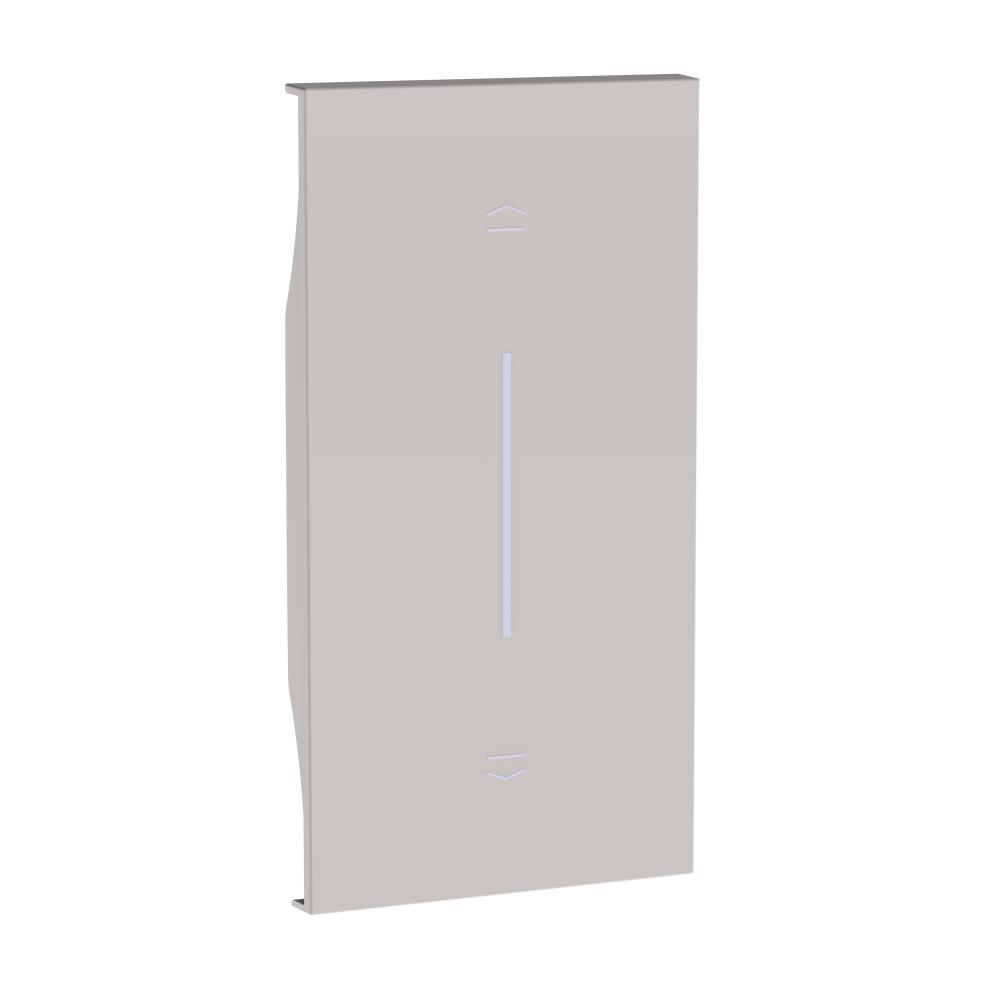 Лицев панел нагоре/надолу 2M за ключ/бутон за щори, крем, Living NOW